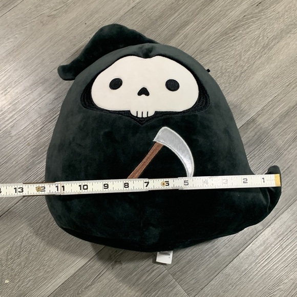 Squishmallows 12" Otto The Grim Reaper Skeleton Halloween Squishmallow Plush - Picture 13 of 13
